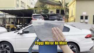 Anti fog mirror