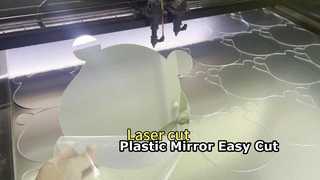 Laser cutting acrylic mirror